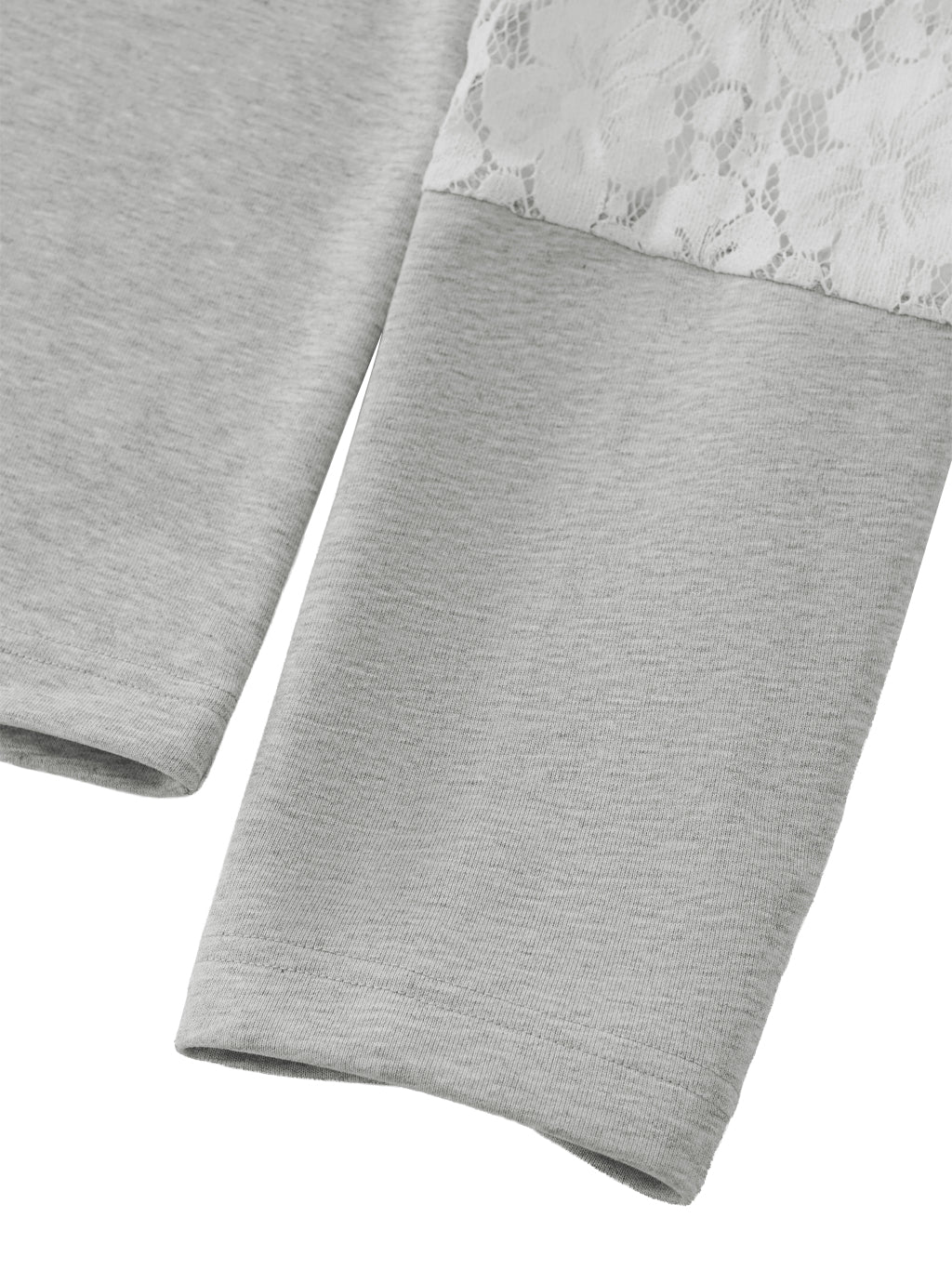 JFG Cardinals Lace Sleeve Cropped Hoodie