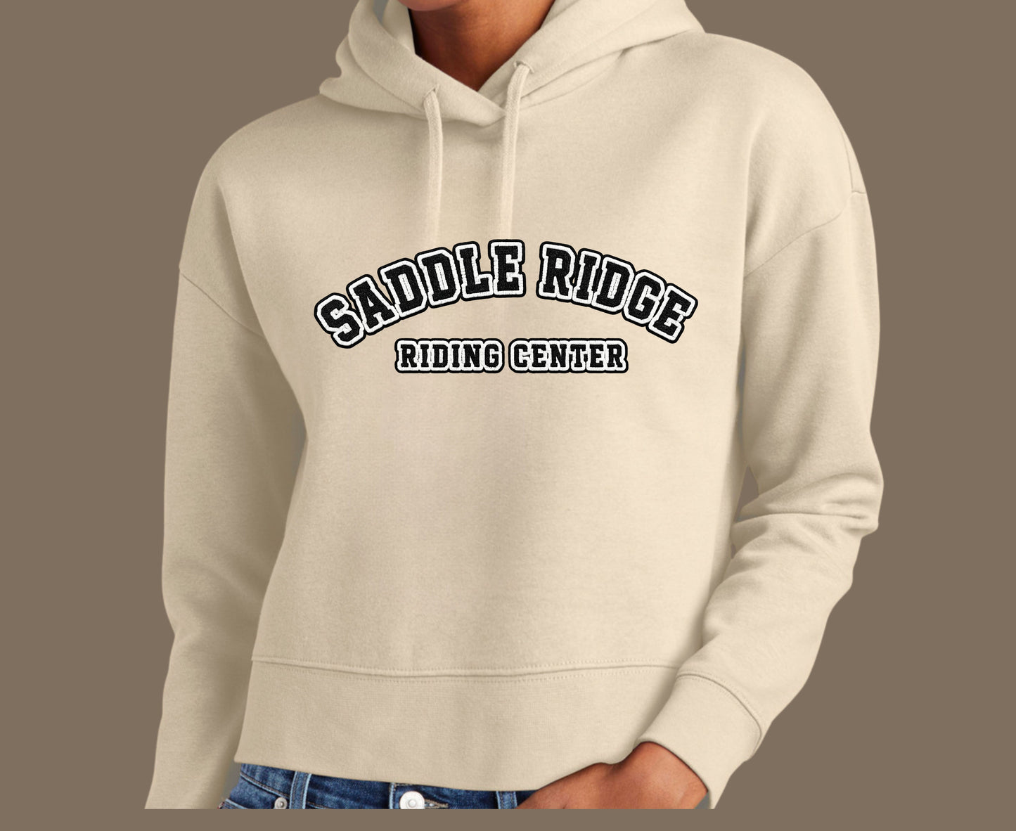 Saddle River Riding Center Cropped Hoodie